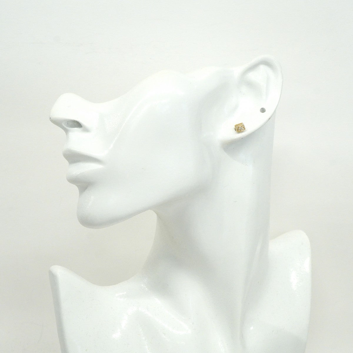 【6jeb0732】エルメス ピアス クルードゥH K18PG ピンクゴールド ダイヤモンド【中古】レディース