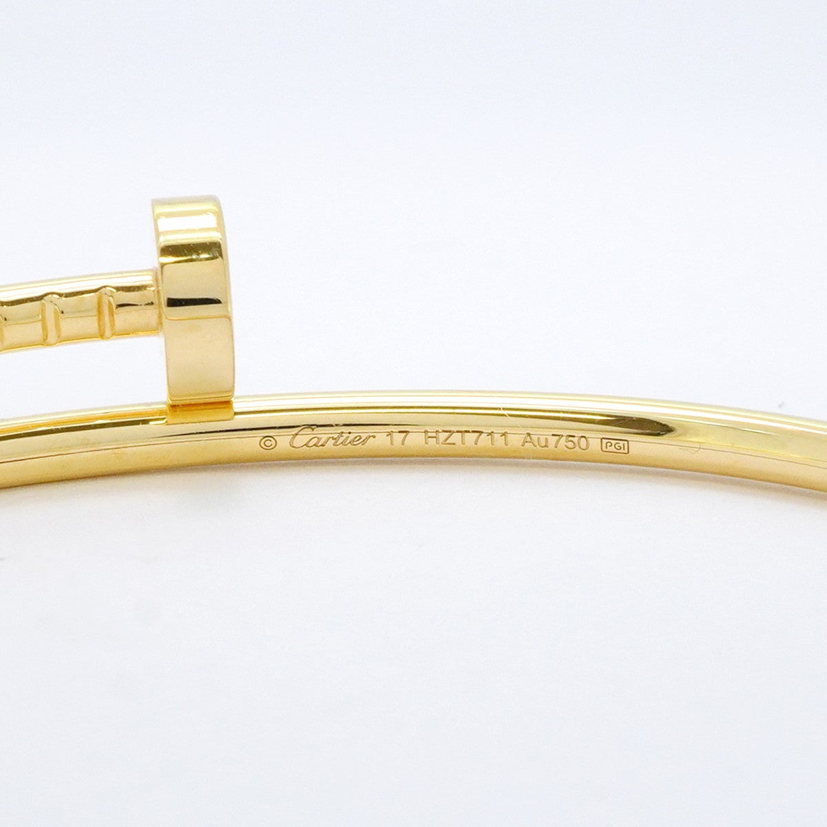【6jeb0734】カルティエ バングル ジュストアンクル SM K18YG イエローゴールド【中古】メンズ レディース ユニセックス