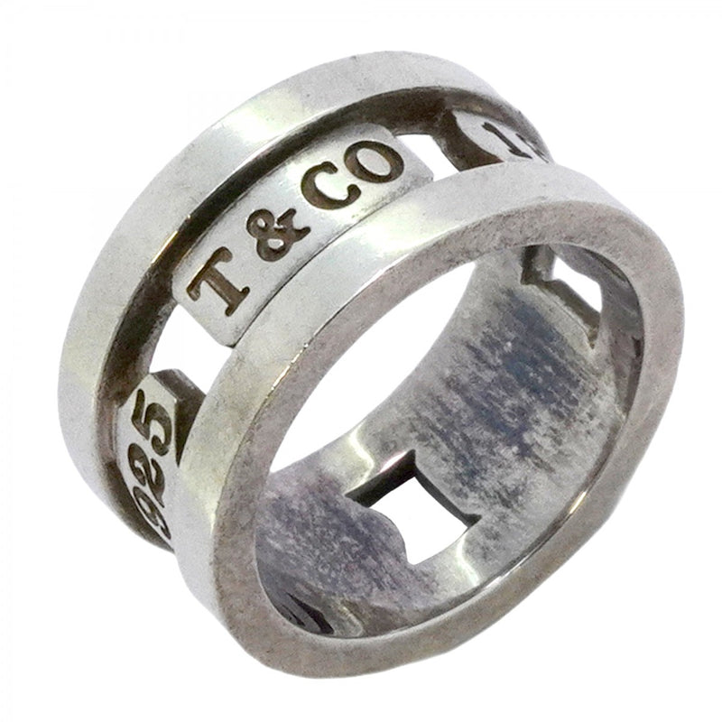 【6jeb0735】ティファニー リング 1837/エレメント シルバー925 9.5号【中古】レディース
