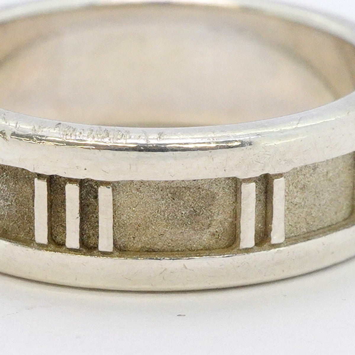 【6jeb0736】ティファニー リング アトラス シルバー925 15号【中古】メンズ レディース ユニセックス