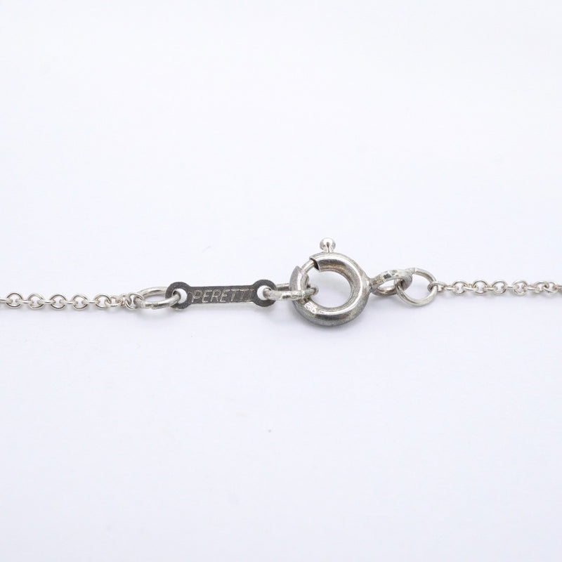 【6jeb0741】ティファニー ネックレス ビーン シルバー925【中古】レディース