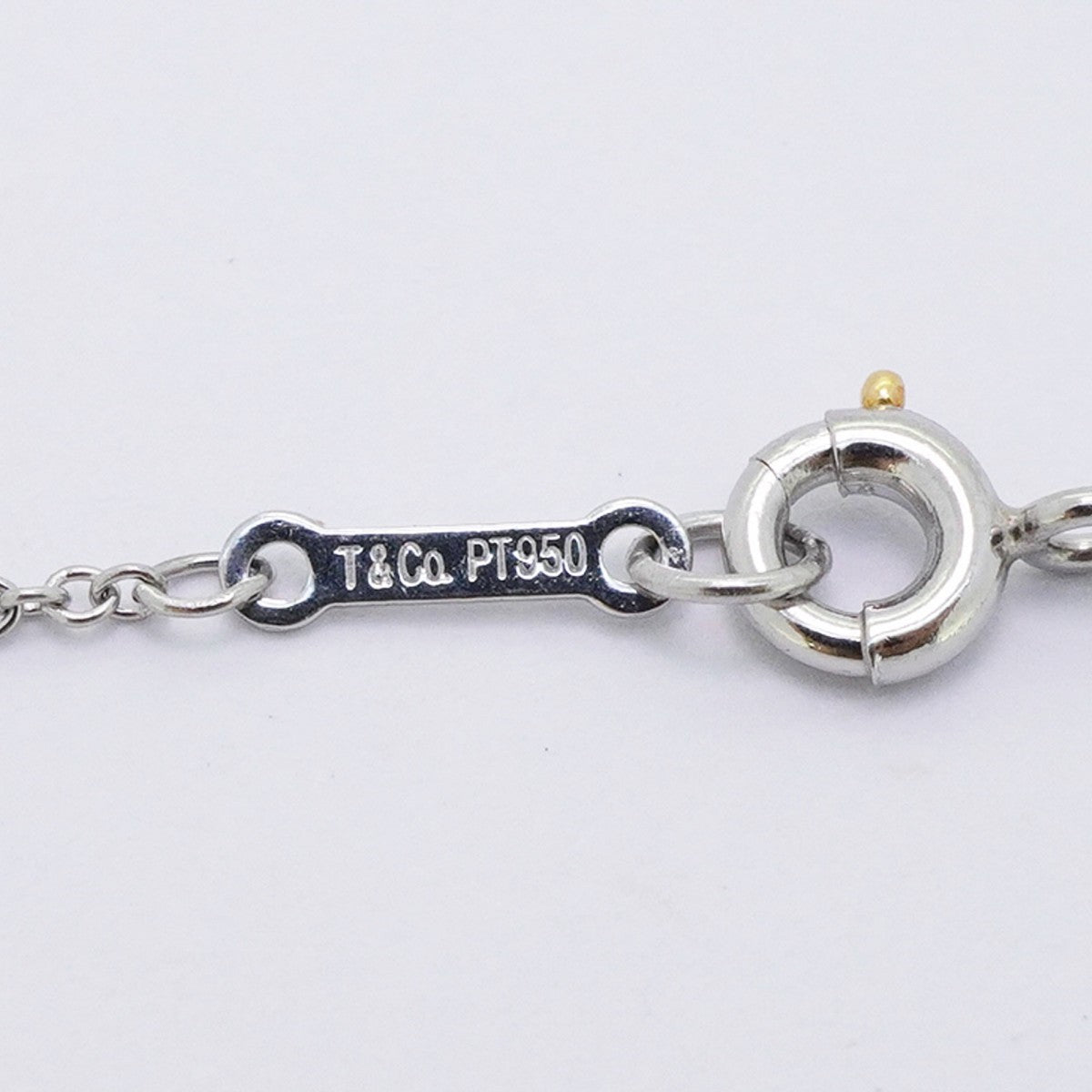 【6jeb0743】ティファニー ネックレス ビクトリア Pt950 プラチナ ダイヤモンド【中古】レディース