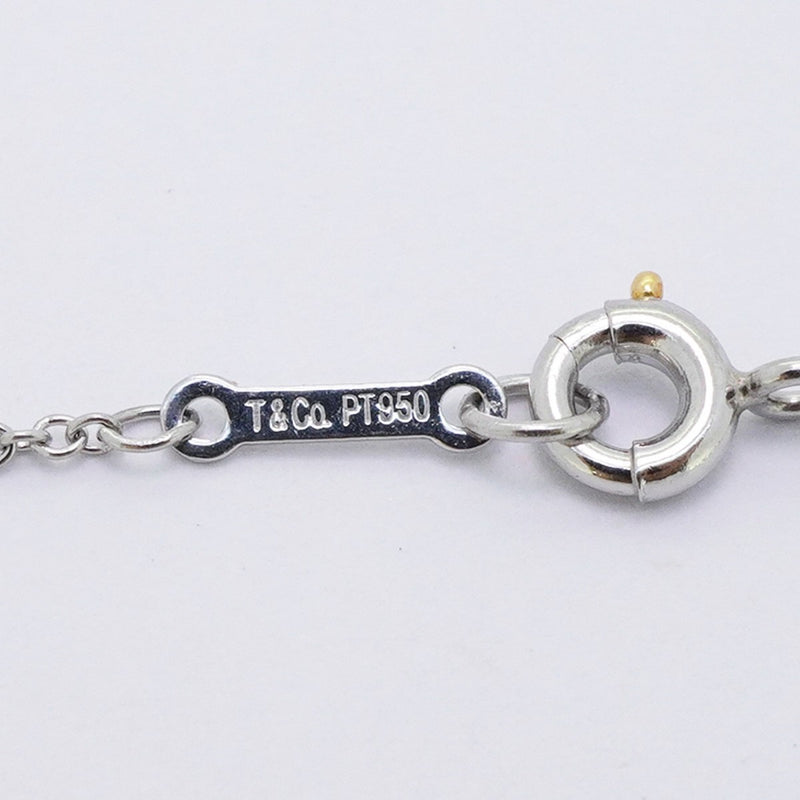 【6jeb0743】ティファニー ネックレス ビクトリア Pt950 プラチナ ダイヤモンド【中古】レディース