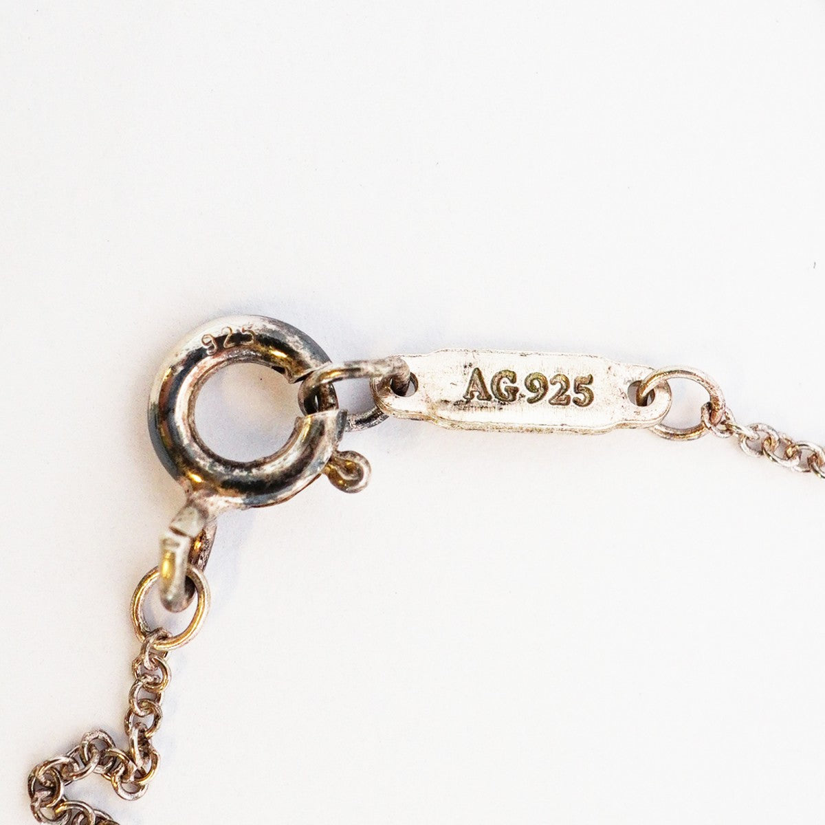 【6jeb0754-k】ティファニー ネックレス サマセット/ツイストノット シルバー925【中古】レディース