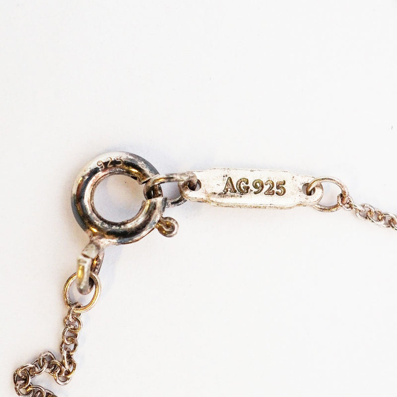 【6jeb0754-k】ティファニー ネックレス サマセット/ツイストノット シルバー925【中古】レディース