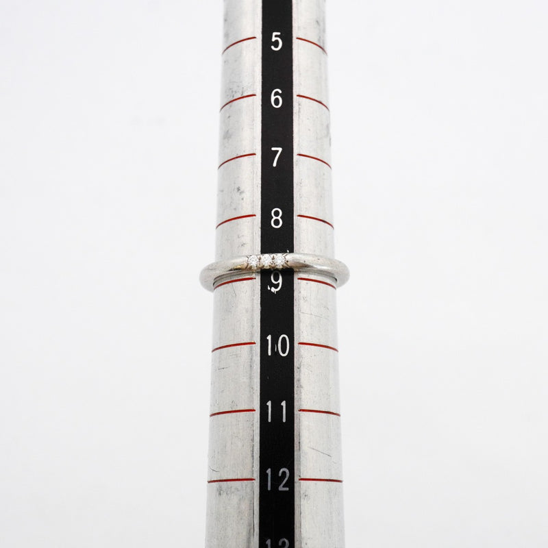 【6jeb0767】ティファニー リング フォーエバー 3PD Pt950 プラチナ ダイヤモンド 8.5号【中古】レディース