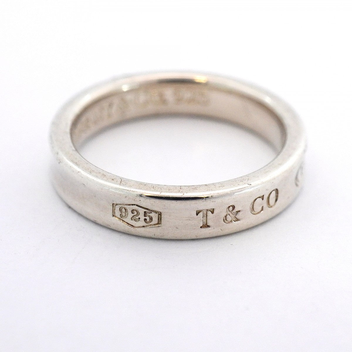 【6jeb0789】ティファニー リング ナロー シルバー925 10号【中古】レディース