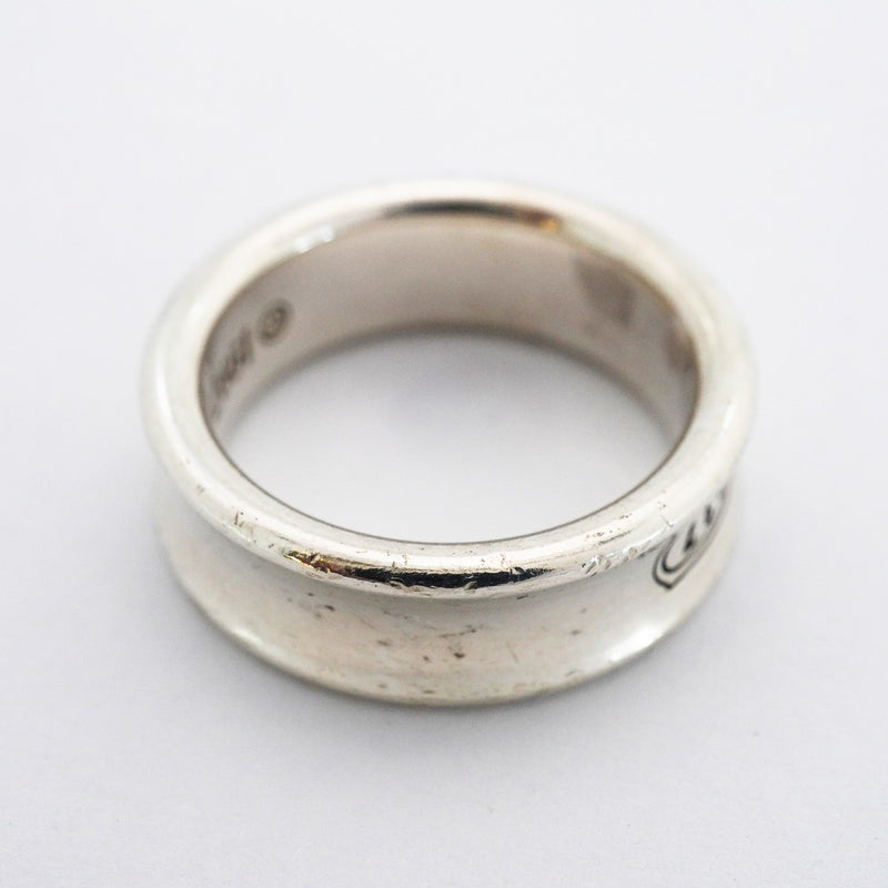 【6jeb0797-k】ティファニー リング ナロー シルバー925 14号【中古】レディース