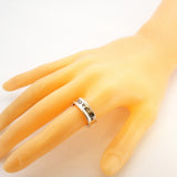 【6jeb0797-k】ティファニー リング ナロー シルバー925 14号【中古】レディース