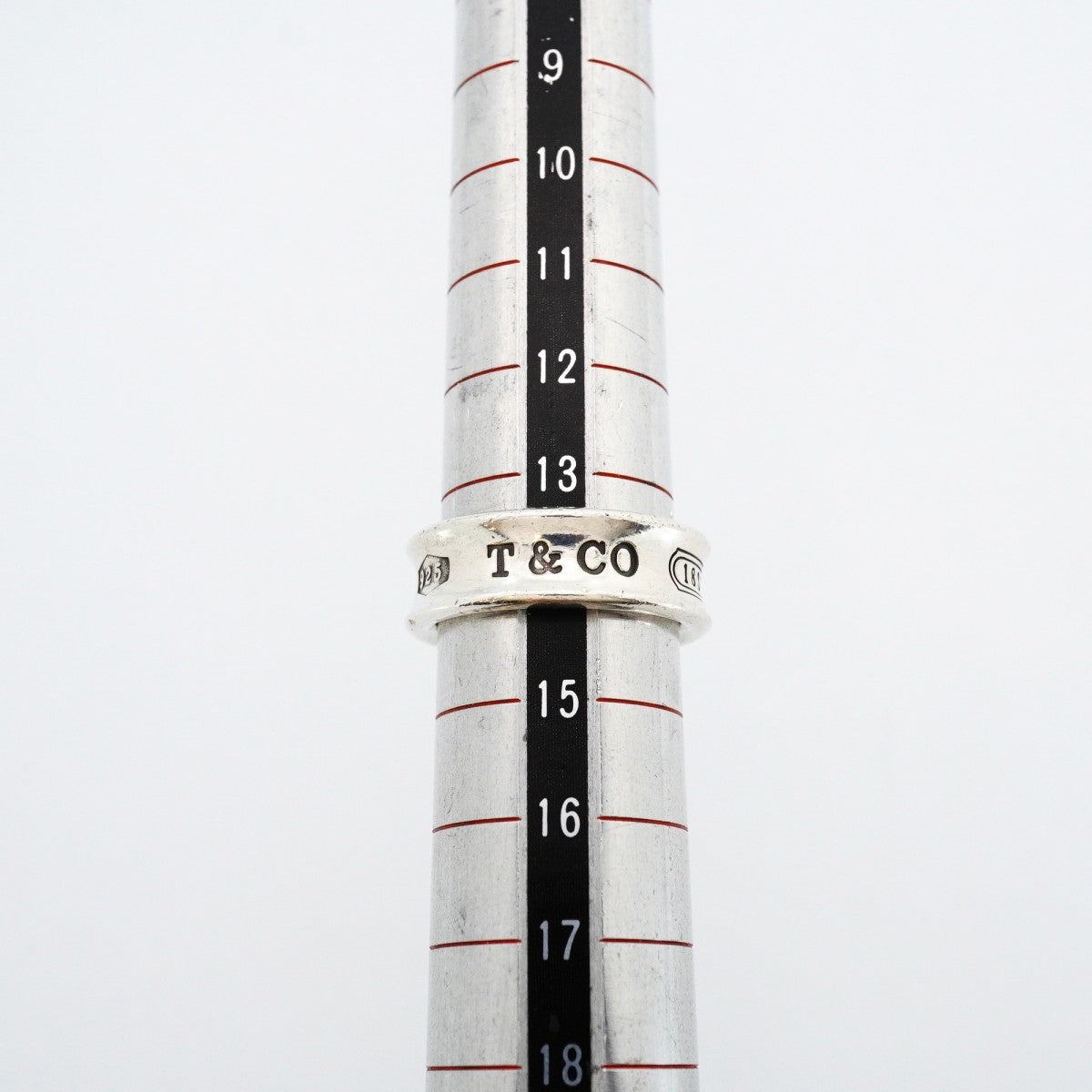 【6jeb0797-k】ティファニー リング ナロー シルバー925 14号【中古】レディース