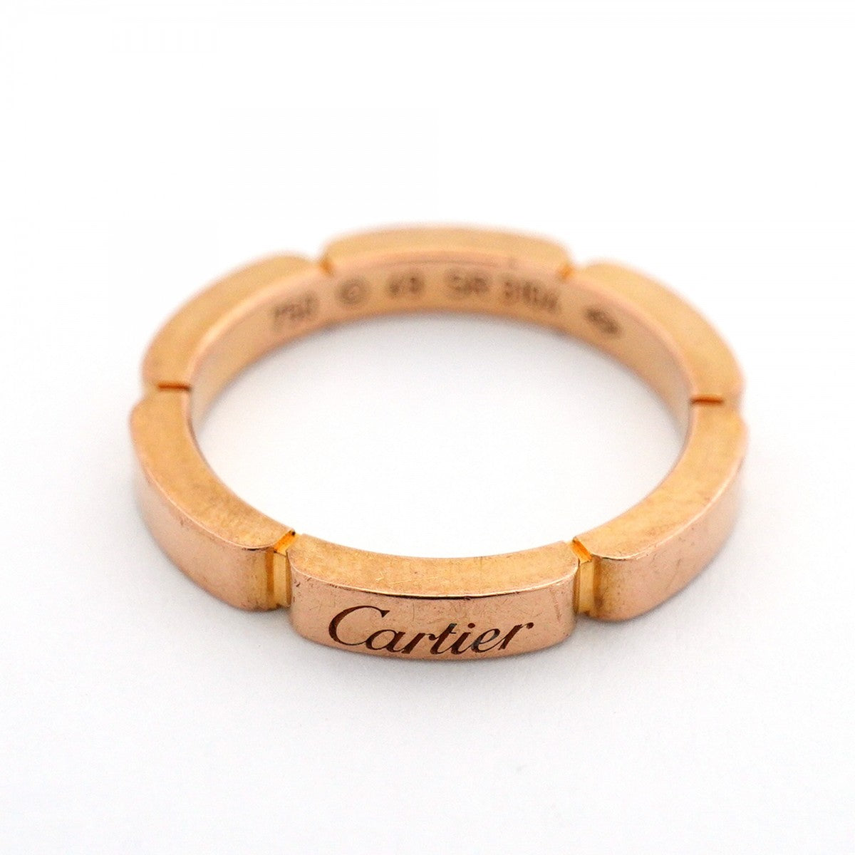 【6jeb0814】カルティエ リング マイヨンパンテール K18PG ピンクゴールド ＃49【中古】レディース