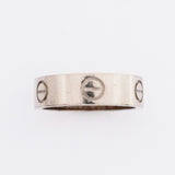 【6jeb0826】カルティエ リング ラブ K18WG ホワイトゴールド ＃54【中古】レディース