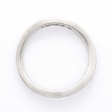 【6jeb0829】シャネル リング リュバンドゥ ハーフエタニティ Pt950 プラチナ ダイヤモンド ＃49【中古】レディース
