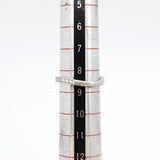 【6jeb0829】シャネル リング リュバンドゥ ハーフエタニティ Pt950 プラチナ ダイヤモンド ＃49【中古】レディース