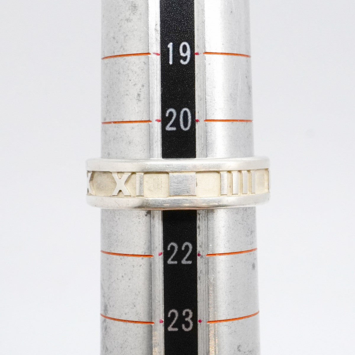 【6jeb0833-k】ティファニー リング アトラス シルバー925 21号【中古】メンズ