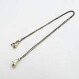 【6jeb0848】ティファニー ネックレス ティアドロップ シルバー925【中古】レディース
