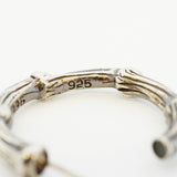 【6jeb0855-k】ティファニー ピアス バンブー/フープ シルバー925【中古】レディース