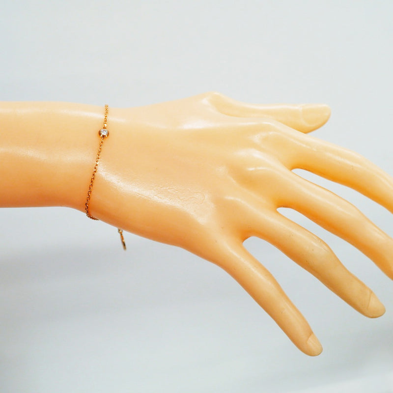 【6jeb0877】カルティエ ブレスレット ダムール SM/1PD K18PG ピンクゴールド ダイヤモンド【中古】レディース