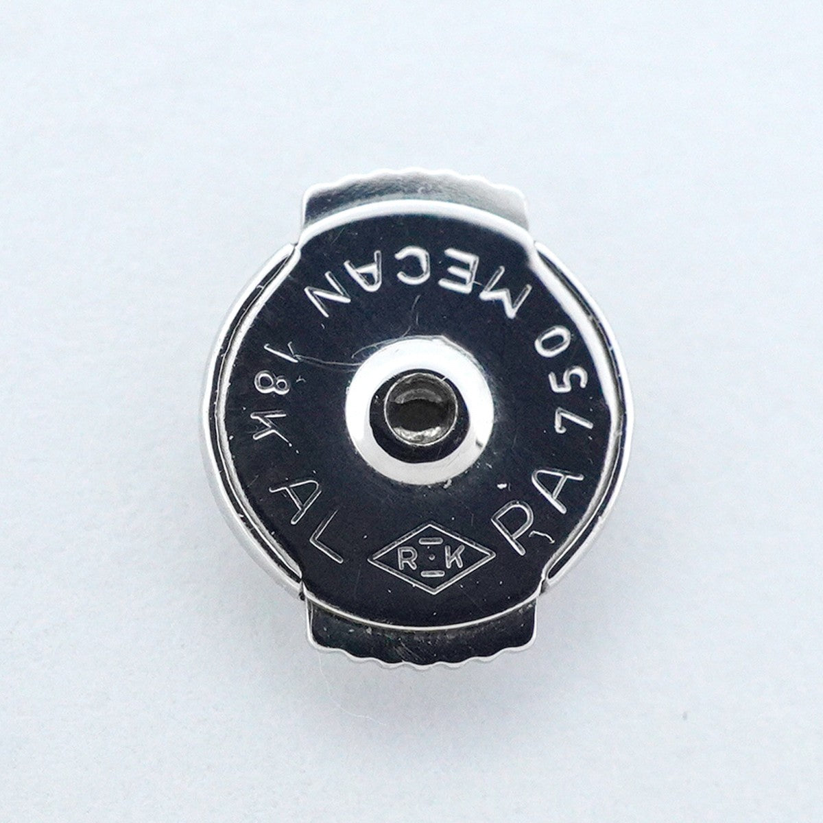 【6jeb0888】カルティエ ピアス エタンセルドゥ/MM K18WG ホワイトゴールド ダイヤモンド【中古】レディース