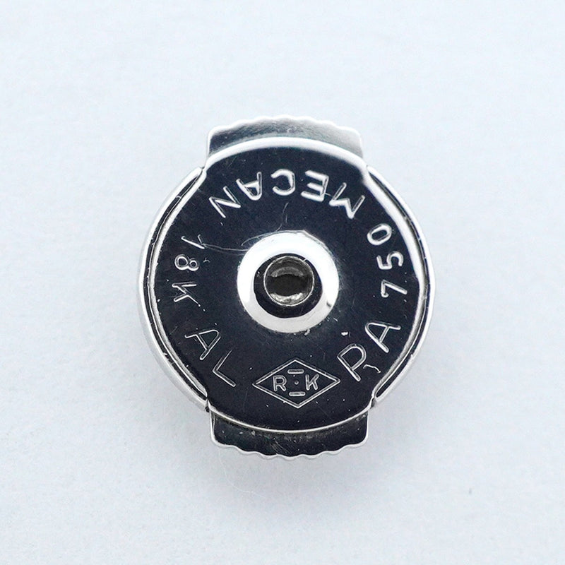 【6jeb0888】カルティエ ピアス エタンセルドゥ/MM K18WG ホワイトゴールド ダイヤモンド【中古】レディース