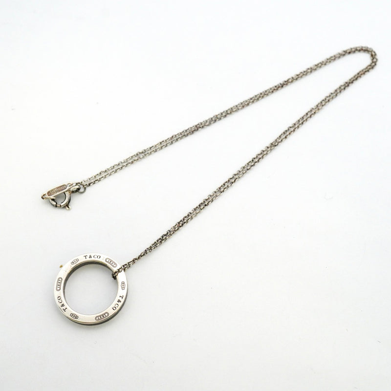 【6jeb0898】ティファニー ネックレス 1837/サークル シルバー925【中古】レディース