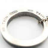 【6jeb0898】ティファニー ネックレス 1837/サークル シルバー925【中古】レディース