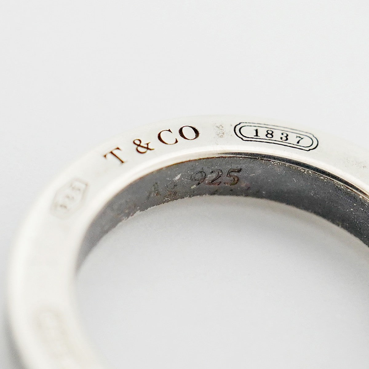 【6jeb0898】ティファニー ネックレス 1837/サークル シルバー925【中古】レディース