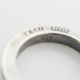 【6jeb0898】ティファニー ネックレス 1837/サークル シルバー925【中古】レディース