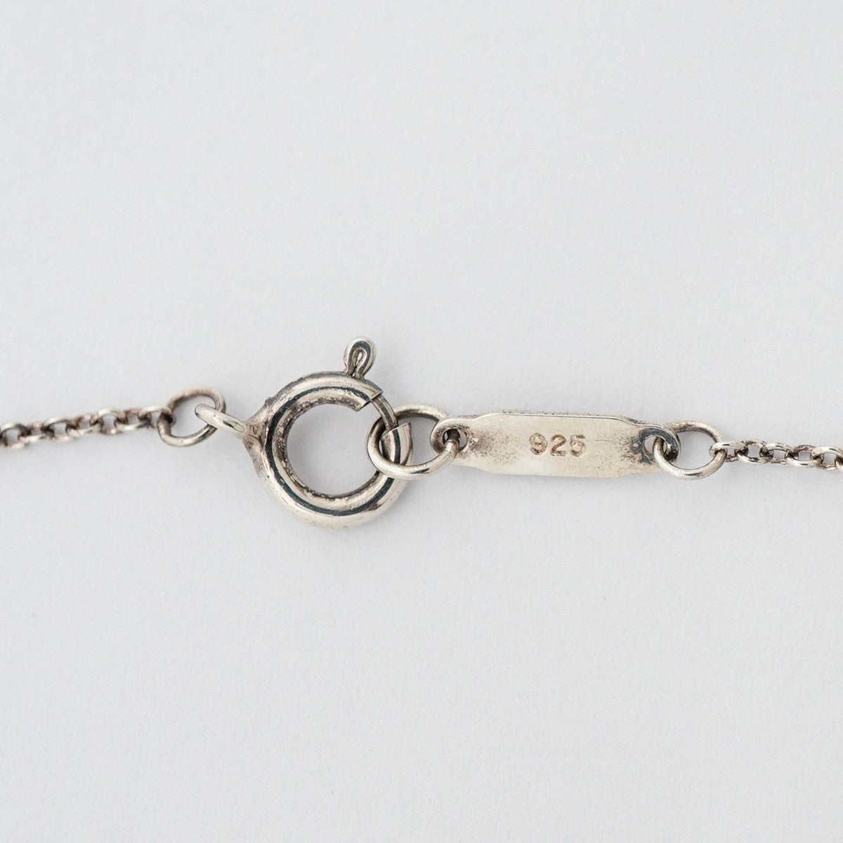 【6jeb0902】ティファニー ネックレス ノーツ/ラウンド シルバー925【中古】レディース