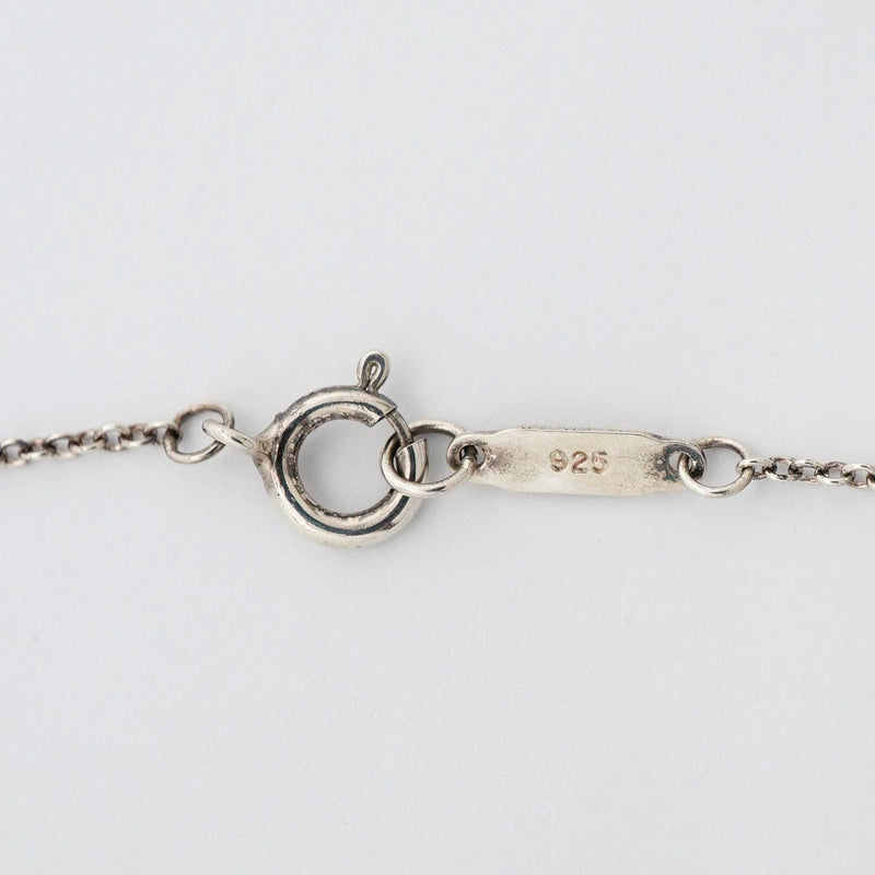 【6jeb0902】ティファニー ネックレス ノーツ/ラウンド シルバー925【中古】レディース