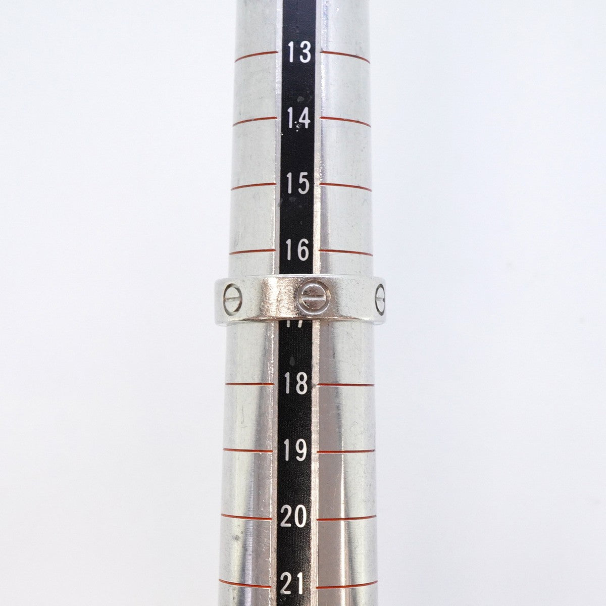 【6jeb0911】カルティエ リング ラブ Pt950 プラチナ ＃57【中古】メンズ
