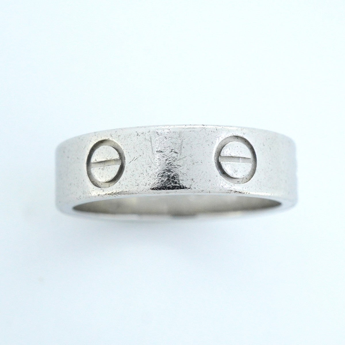 【6jeb0911】カルティエ リング ラブ Pt950 プラチナ ＃57【中古】メンズ
