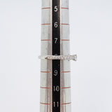 【6jeb0912】ティファニー リング ハーモニー Pt950 プラチナ ダイヤモンド 0.21ct 8号【中古】レディース