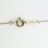【6jeb0918-k】ティファニー ネックレス 1837/ナロー/バー シルバー925【中古】レディース