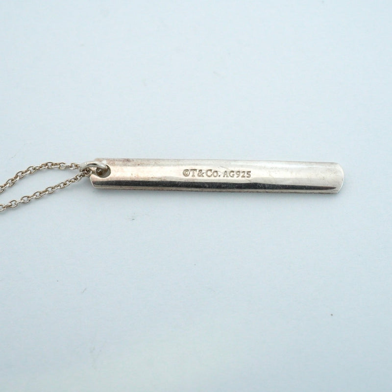 【6jeb0918-k】ティファニー ネックレス 1837/ナロー/バー シルバー925【中古】レディース