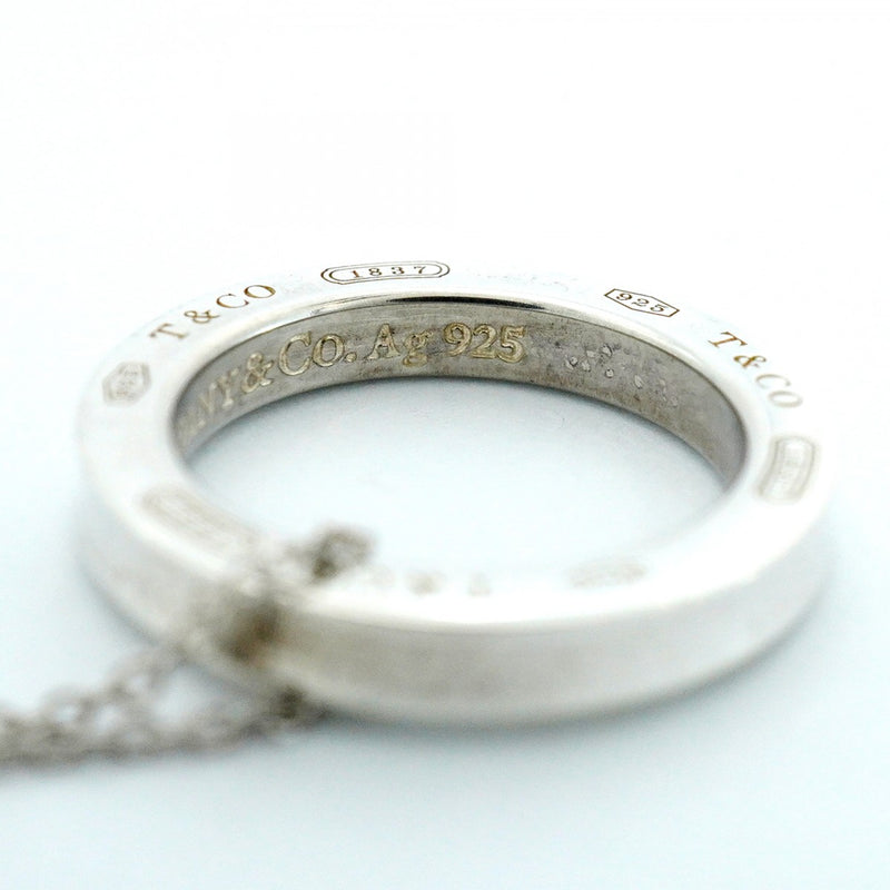 【6jeb0920-k】ティファニー ネックレス 1837/サークル シルバー925【中古】レディース