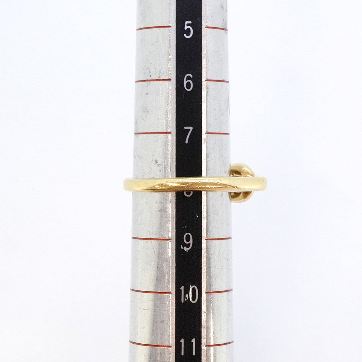 【6jeb0929】ティファニー リング ノット K18YG イエローゴールド 8号【中古】レディース