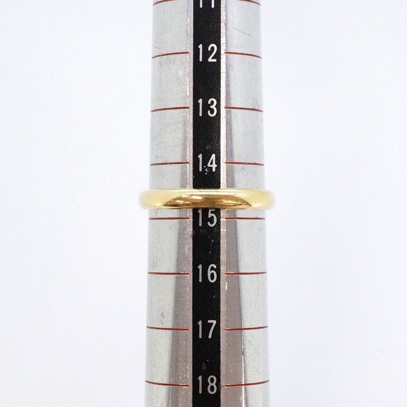 【6jeb0930】ティファニー リング ウェディングバンド K18YG イエローゴールド 14.5号【中古】メンズ レディース ユニセックス