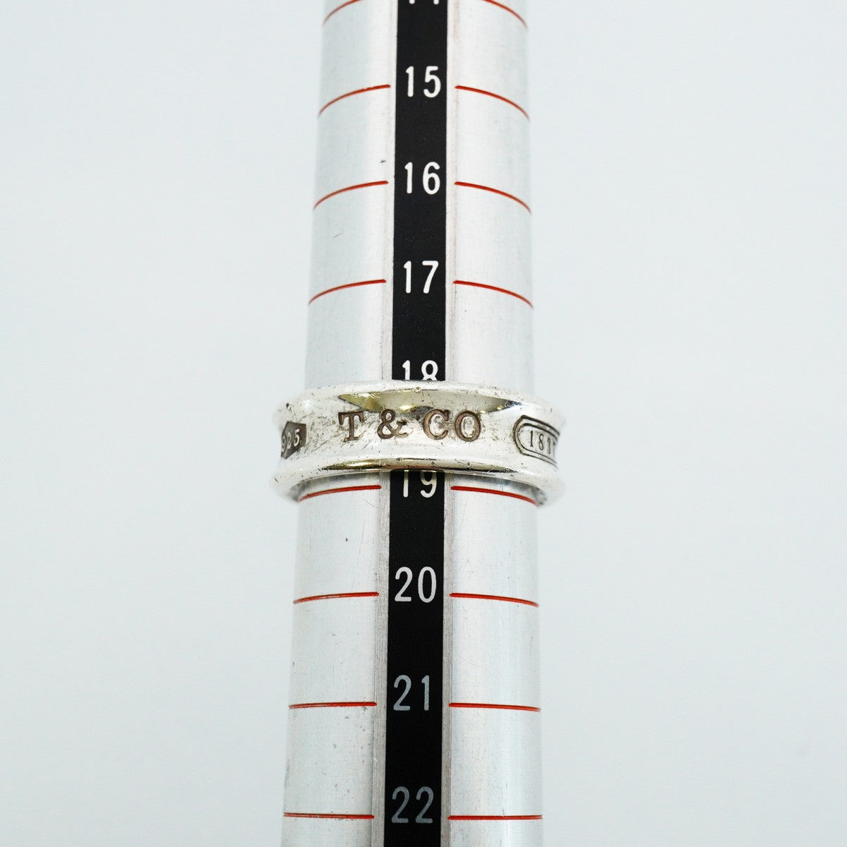【6jfb0001-k】ティファニー リング ナロー シルバー925 18号【中古】レディース