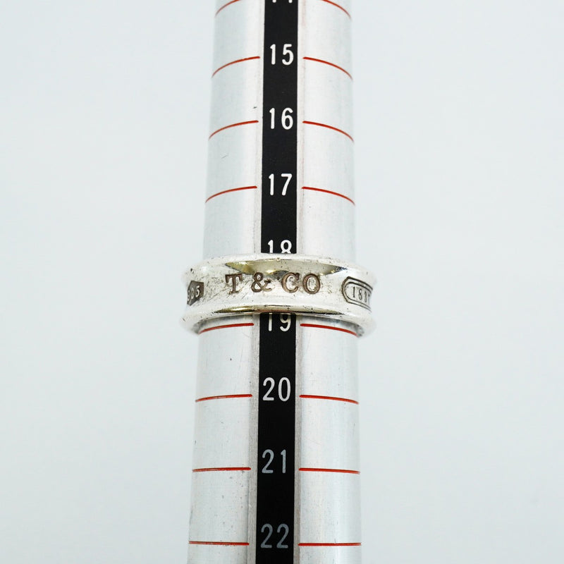 【6jfb0001-k】ティファニー リング ナロー シルバー925 18号【中古】レディース