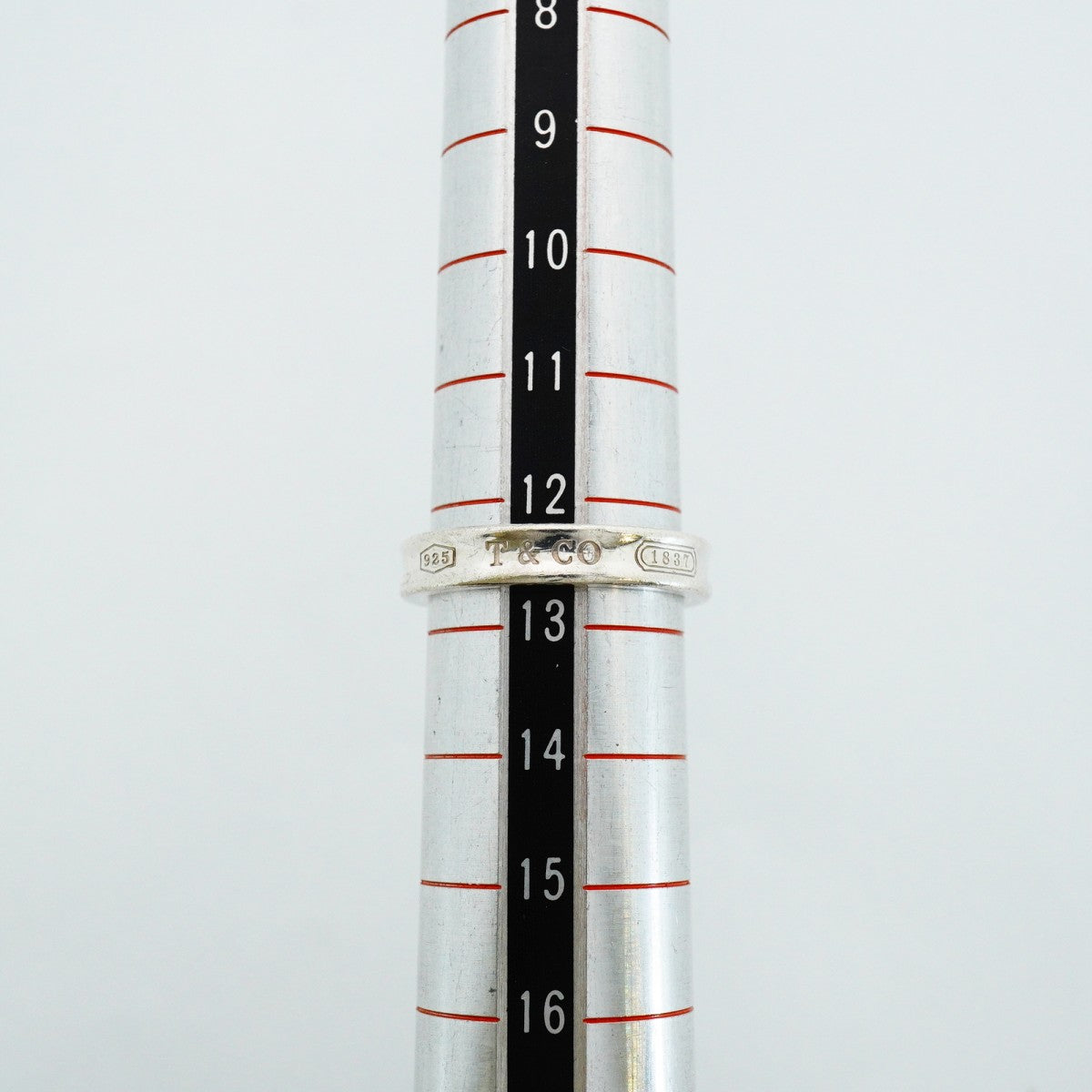 【6jfb0003-k】ティファニー リング ナロー シルバー925 12.5号【中古】レディース