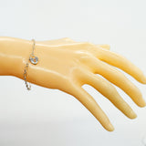 【6jfb0005-k】ティファニー ブレスレット ハートロック シルバー925【中古】レディース