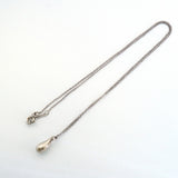 【6jfb0009-k】ティファニー ネックレス ティアドロップ シルバー925【中古】レディース