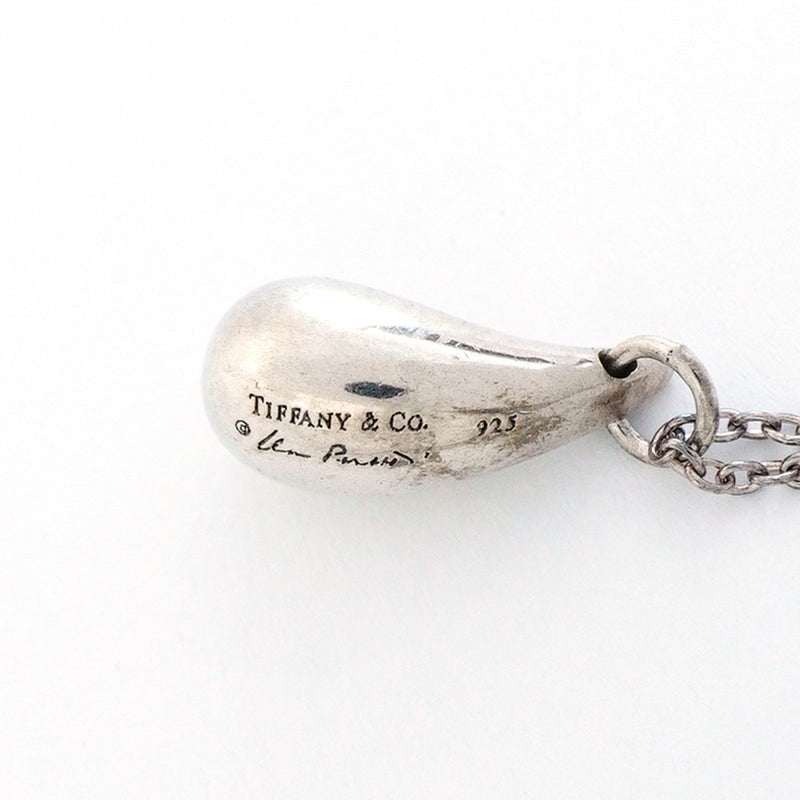 【6jfb0009-k】ティファニー ネックレス ティアドロップ シルバー925【中古】レディース