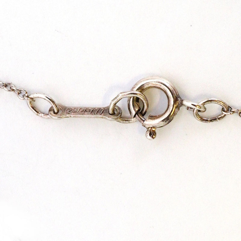 【6jfb0009-k】ティファニー ネックレス ティアドロップ シルバー925【中古】レディース