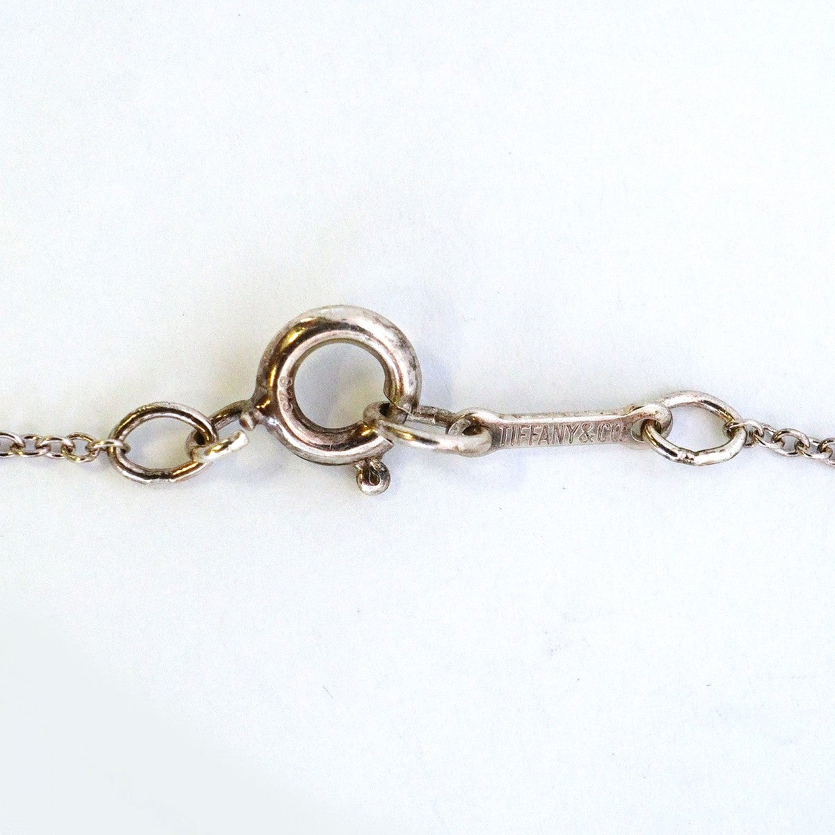 【6jfb0009-k】ティファニー ネックレス ティアドロップ シルバー925【中古】レディース