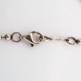 【6jfb0017】ティファニー ネックレス アトラス プレート/ボールチェーン シルバー925【中古】レディース