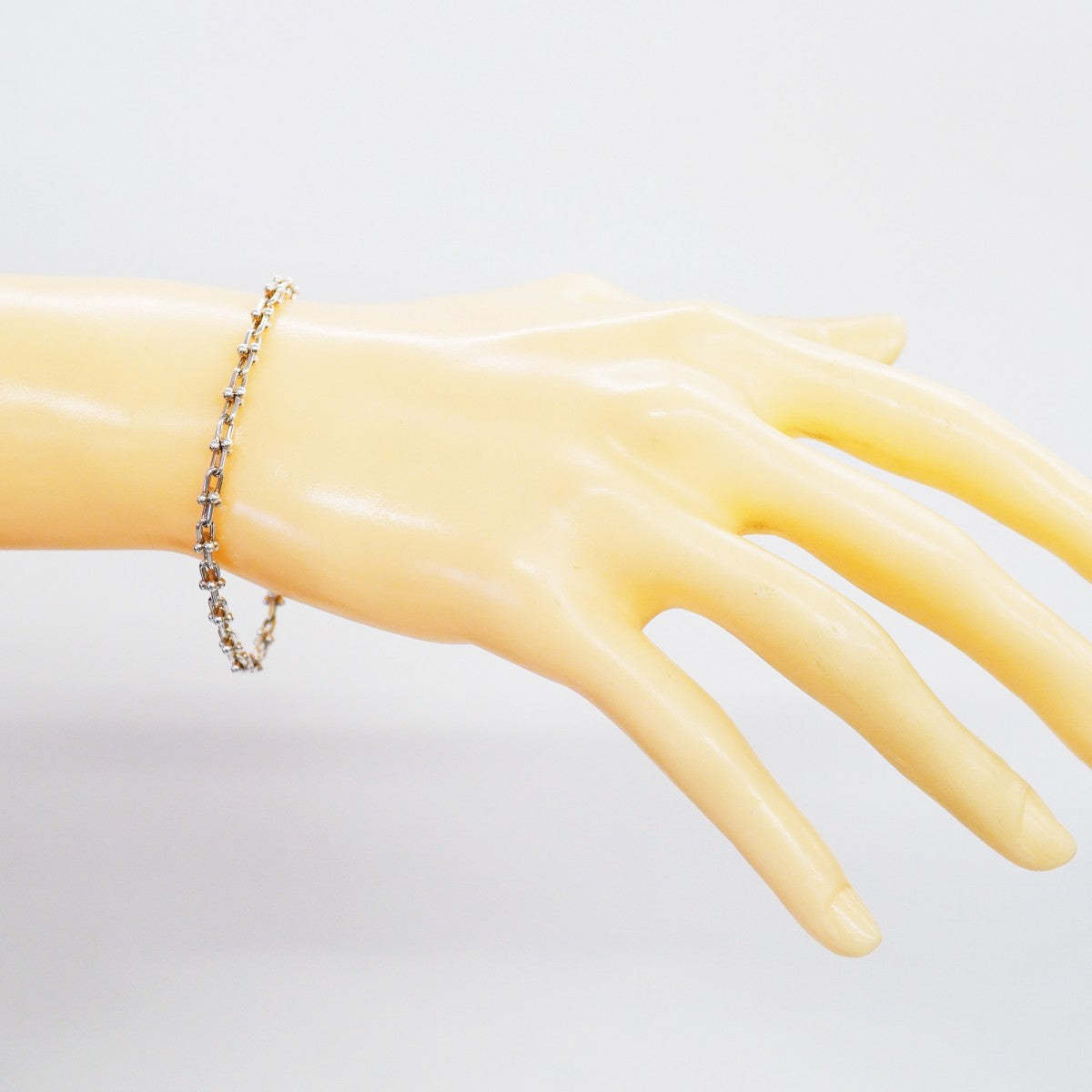 【6jfb0038-k】ティファニー ブレスレット ハードウェア/マイクロリンク シルバー925【中古】メンズ レディース ユニセックス