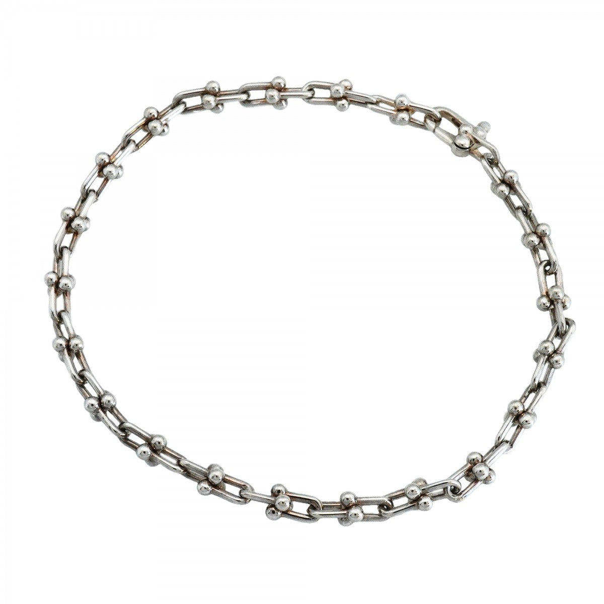 【6jfb0038-k】ティファニー ブレスレット ハードウェア/マイクロリンク シルバー925【中古】メンズ レディース ユニセックス