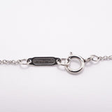 【6jfb0043】ティファニー ネックレス ジャズクロス 11PD Pt950 プラチナ ダイヤモンド【中古】レディース